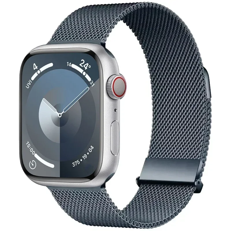 Sleek Magnetic Metal Strap for Apple Watch - Premium Wristband Replacement