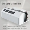 15,000 BTU Packaged Terminal A/C with Heat Pump and 3.5 kW Electric Heater Including Wireless Smart Kit, Remote Controller, 3
