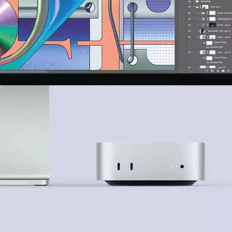 2024 Mac Mini Desktop Computer with M4 chip 10-core CPU 10-core