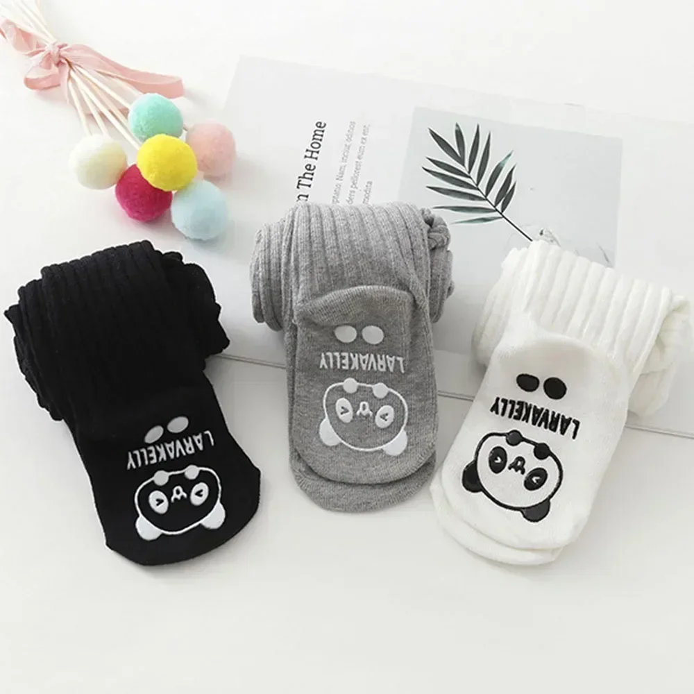 Baby Girls Tights Kid Anti-slip Cotton Pantyhose Toddler Infant Cartoon Legging Spring Fall Children's Korean Style Clothes