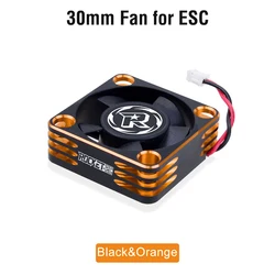 Rocket RC High - Performance Heat Dissipation Cooling Fan for Brushless Motors (30mm Orange for ESC)