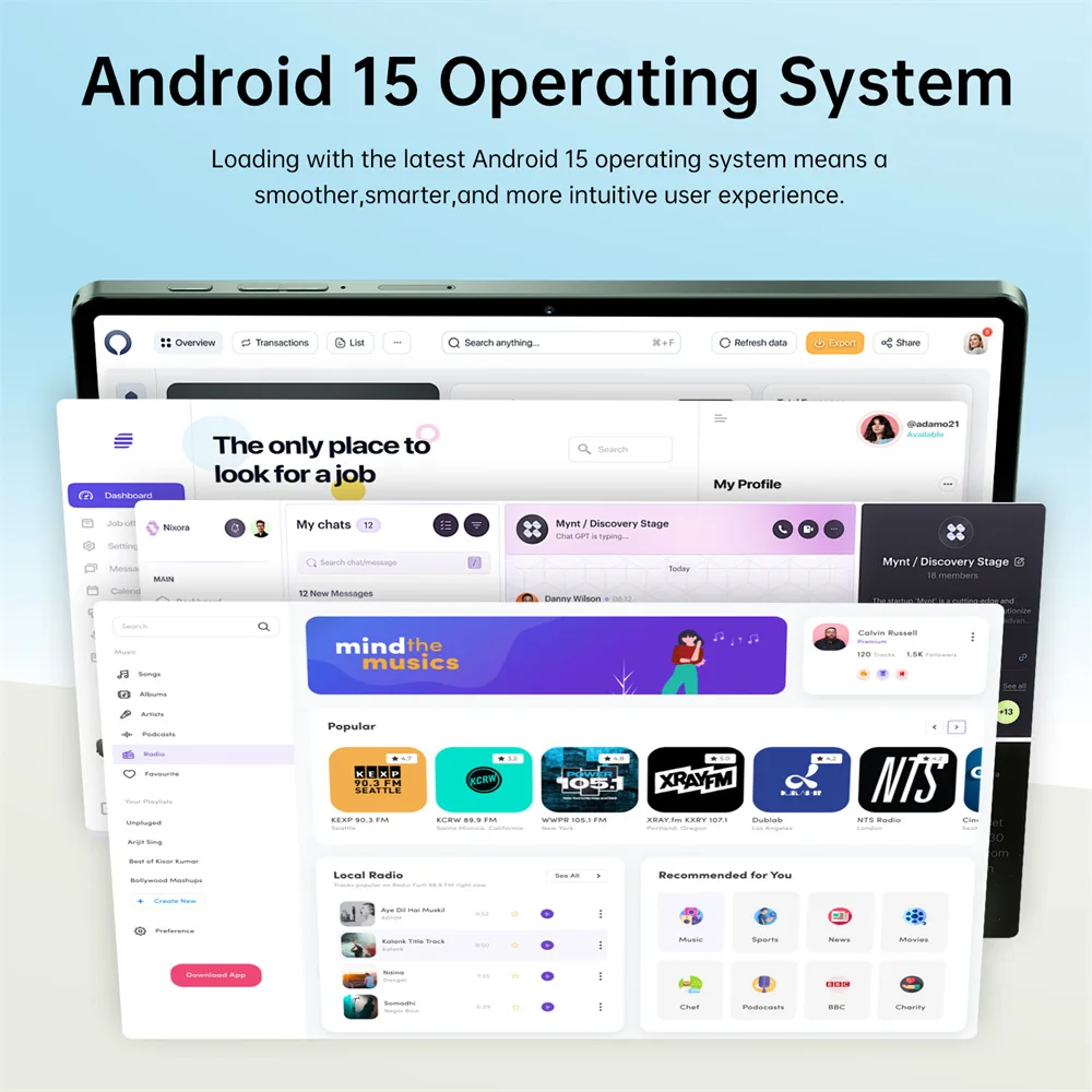 10.1 Inch Android Tablet 5