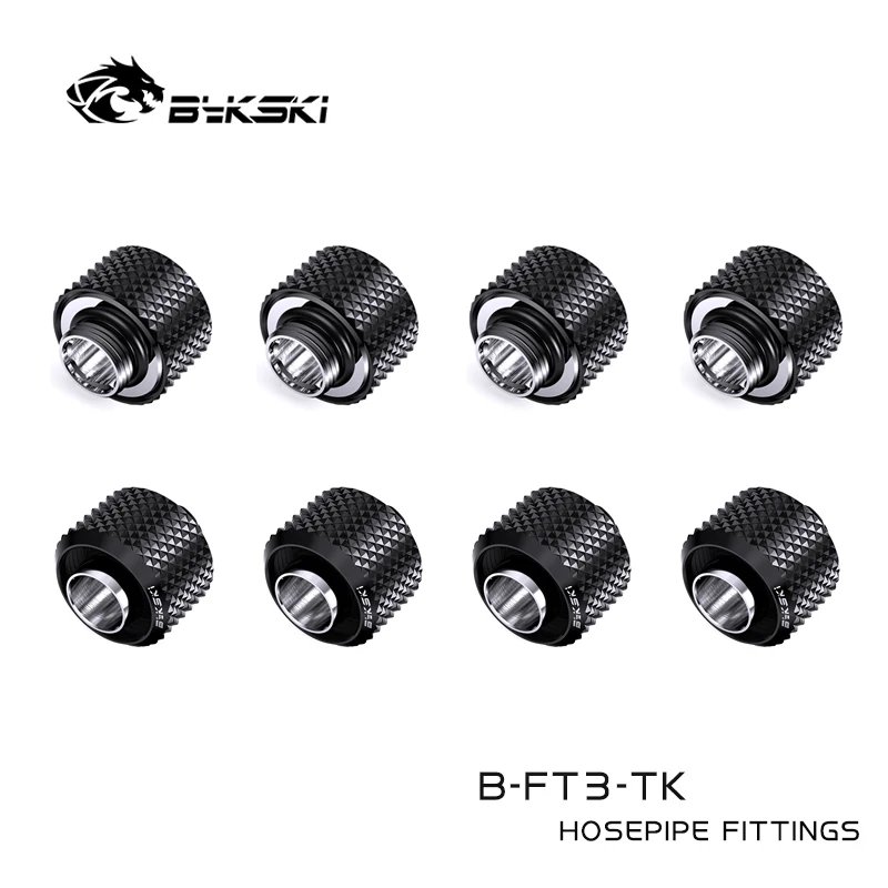 Bykski Conector de Compressão Interno Tamanhos Conexão para Diâmetro Interno 10 mm Mais Diâmetro Externo 16 mm Mangueira id x od Tubulação Conector de Compressão Manual - Imagem 3