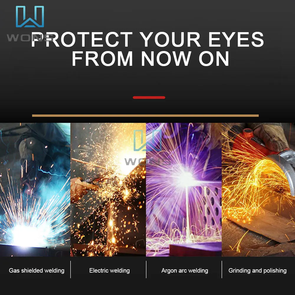 Professional Grade Welding Glasses Protective Industrial Laser Protection Glasses Home Welding UV Protection