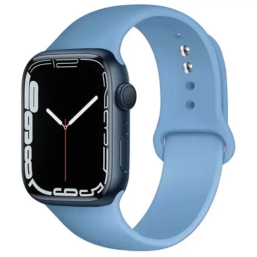Silicone Band For Apple Watch straps 49mm 40mm 44 mm 45mm 46mm 42mm 41mm 38mm sports bracelet iWatch series 10 9 8 3 SE ultra 2 - Image 27