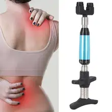 

New Manual Chiropractic Bone Correction Lumbar Dislocation knee Pain Therapy Instrument Body Physical Massager Stimulator 4 Head