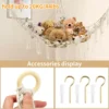 Stuffed Animals Storage Hammock Large Capacity Net Macrame Boho Home Kids Bedroom Decoration Corner Hanging Toy Organizer Nets 3