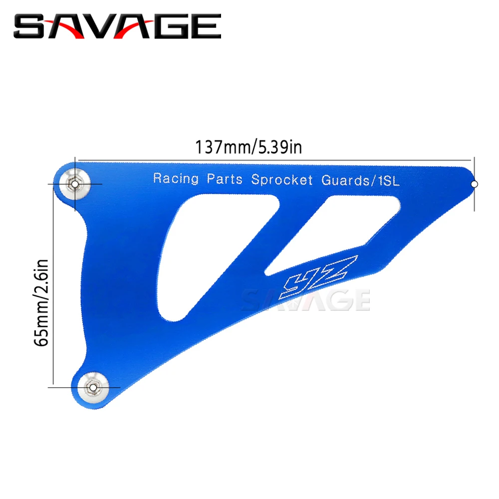 Motorcycle Front Sprocket Cover For YAMAHA YZ250 YZ450 F/FX Dirt Bike Engine Chain Guard Protector Racing Parts YZ 250F 450F