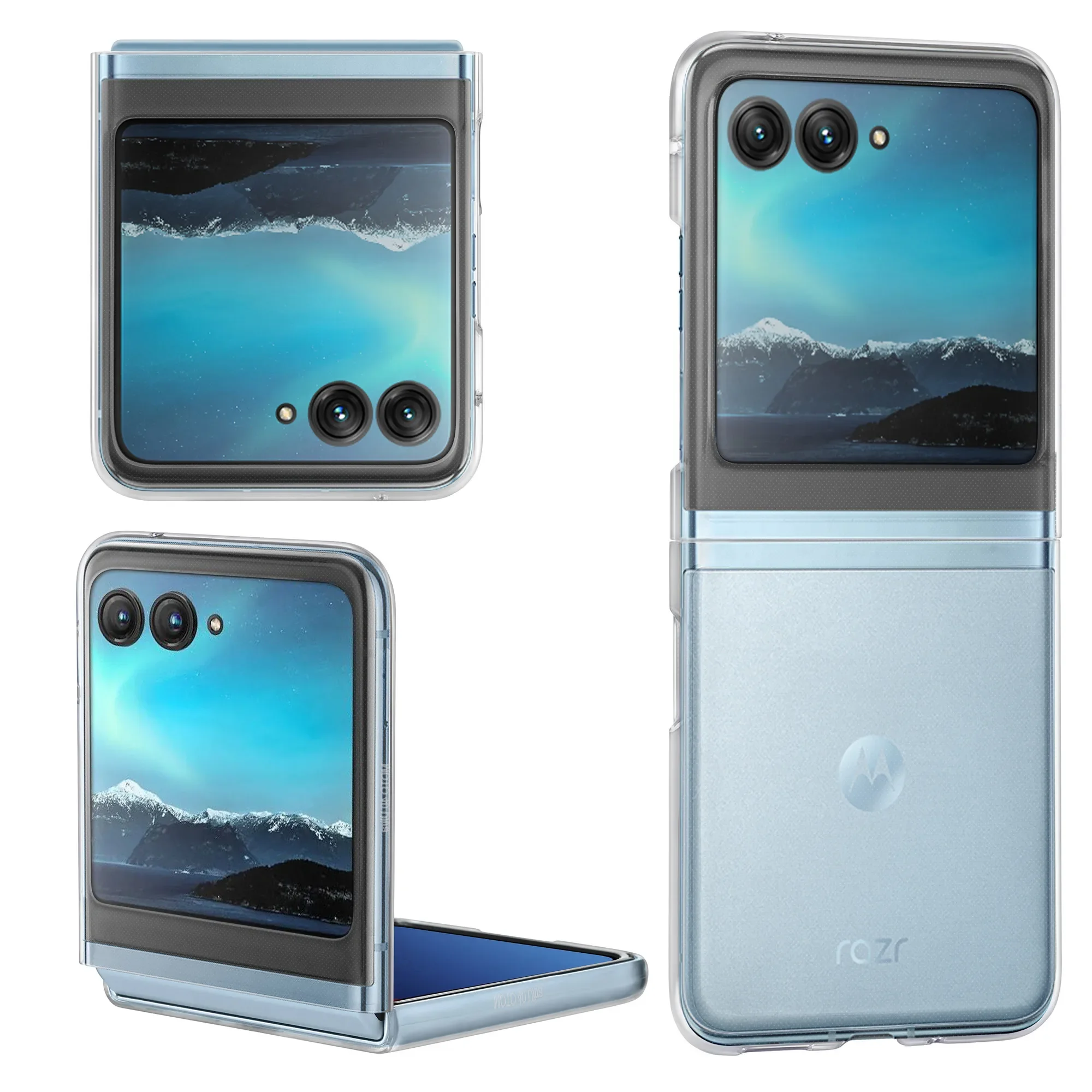 Crystal Clear Protective Phone Case - Sleek and Durable Shell