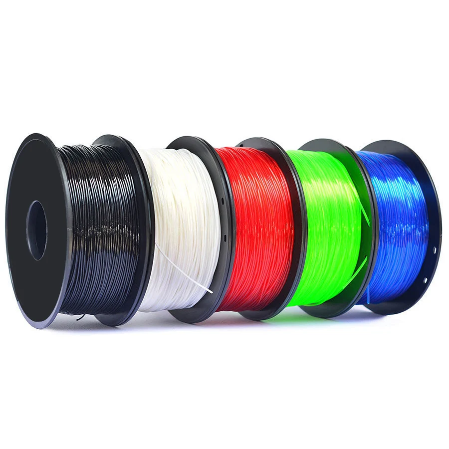 Tpu 3D Printer Flexibele Filament 250G 1.75Mm Lengte 80M