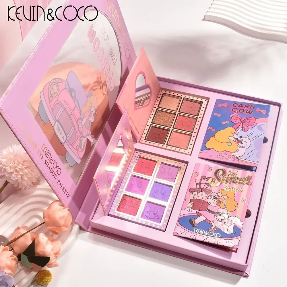 Professional Cosmetics Makeup Highlighter Blush Eyeshadow Palette Eye Shadow Set Makeup Gift