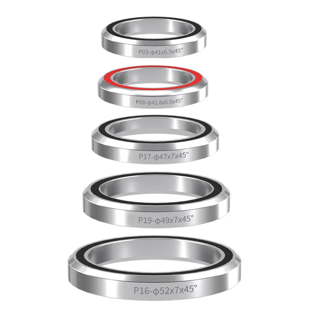 Bike Headset bicycle headset Steel Bearing 41 41.8 47 49 52mm only Repair Bearings For 28.6 44mm 30mm 40mm Mountain Bike Bicycle Accessories