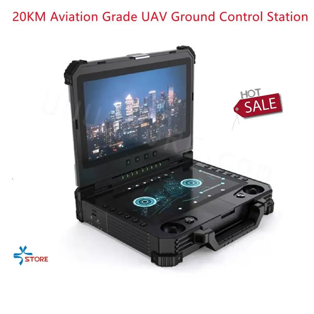 20 км GCS T40 авиационный БПЛА класса FPV наземная станция управления 27CH с подсветкой