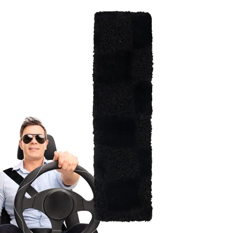 

Car Seat Strap Covers Shoulder Strap Pad Comfortable Plush Seatbelt Covers For Car Grid Design Helps Protect Your Shoulder