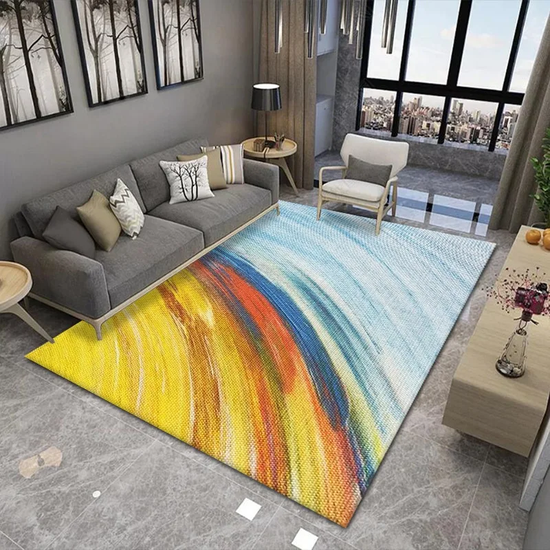 

Lightweight Minimalist Carpet Mat Living Room Bedroom Sofa Crystal Velvet Scandinavian Foyer Coffee Table Modern Anti-slip
