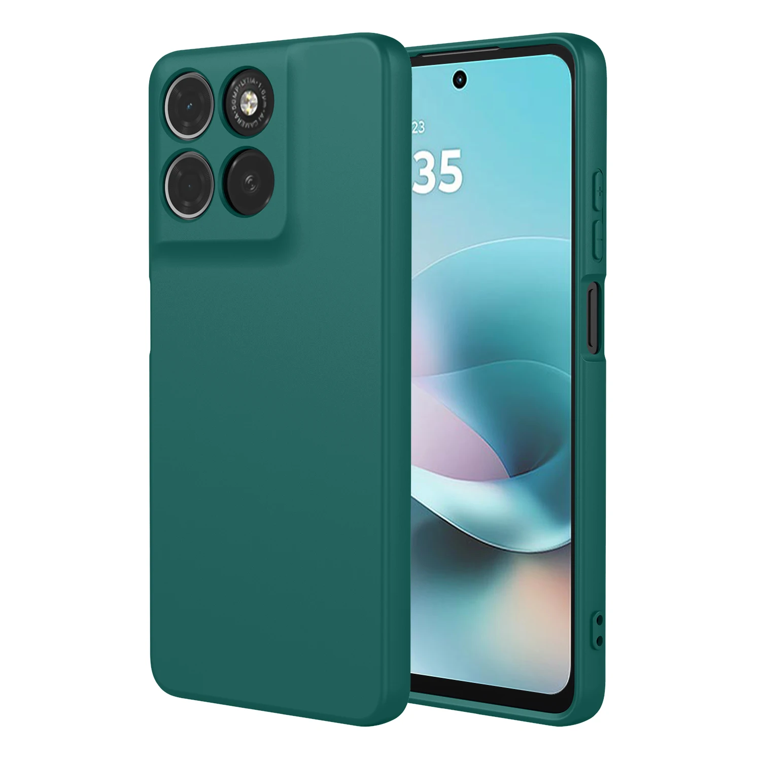 Flexible Liquid Silicone Protective Case - Colorful TPU Cover