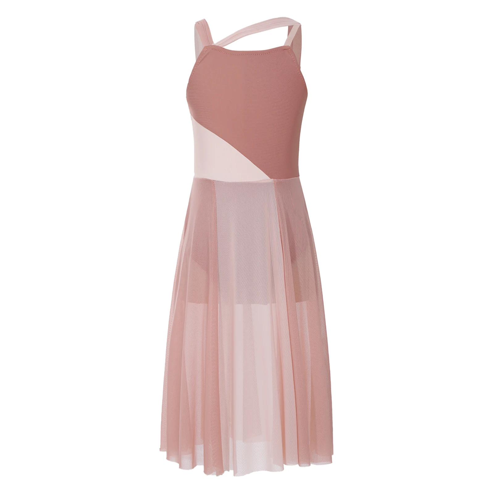 thumbnail image 1 of Vestido de leotardo para danza lírica, ballet, gimnasia artística, niñas, clásico, moderno, contemporáneo, latino, disfraz de actuación, 1 of 5