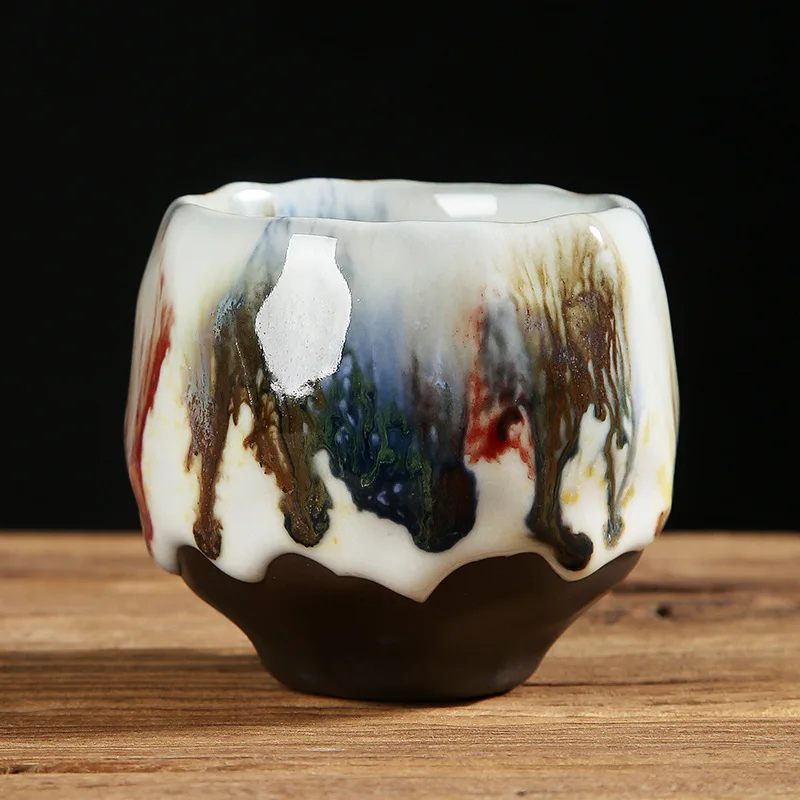 

Japanese Ru Kiln Ceramic Espresso Cup Taiwan Shinoyaki Vintage Tea Cup Mug Cups Coffee Drinkware Kitchen Dining Bar Home Garden