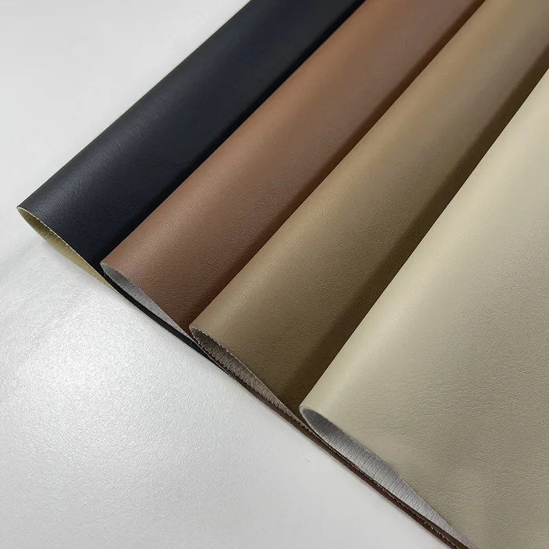 PVC Artificial Leather Napa Pattern Sofa Leather Scratch Resistant Odorless Car Interior Bag Special Use Quality Fabric for Clot