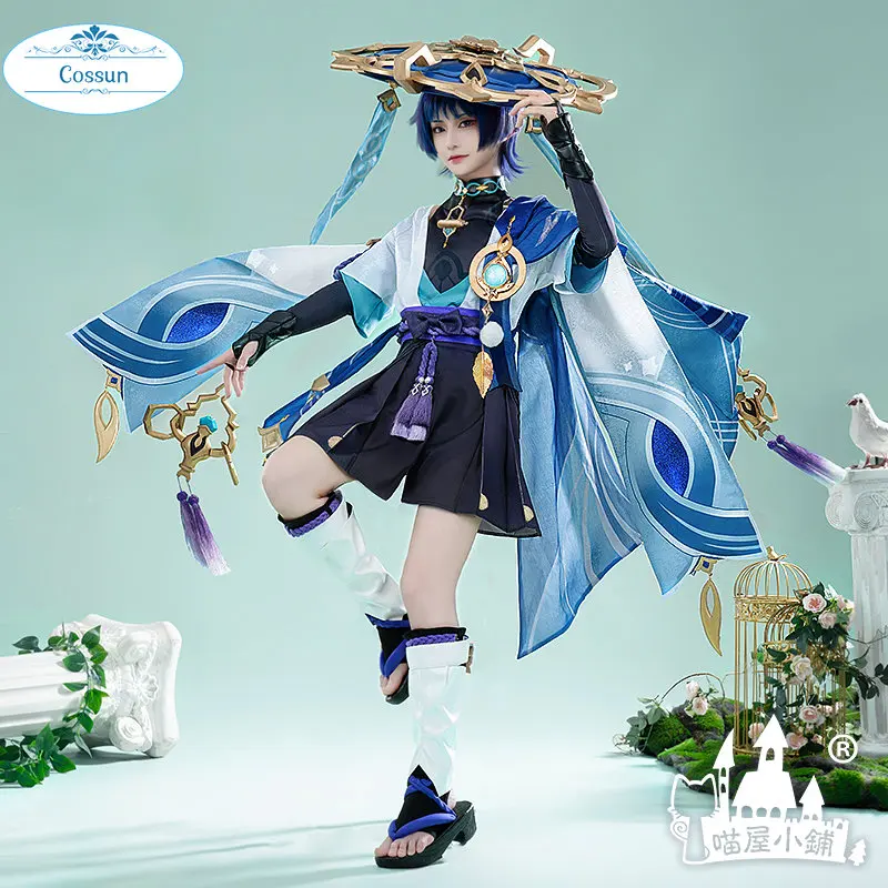 

Игра геншин ударно, скарамухе, косплей костюм куникузуши, кимоно, Униформа, Хэллоуин, женская и мужская одежда, аниме