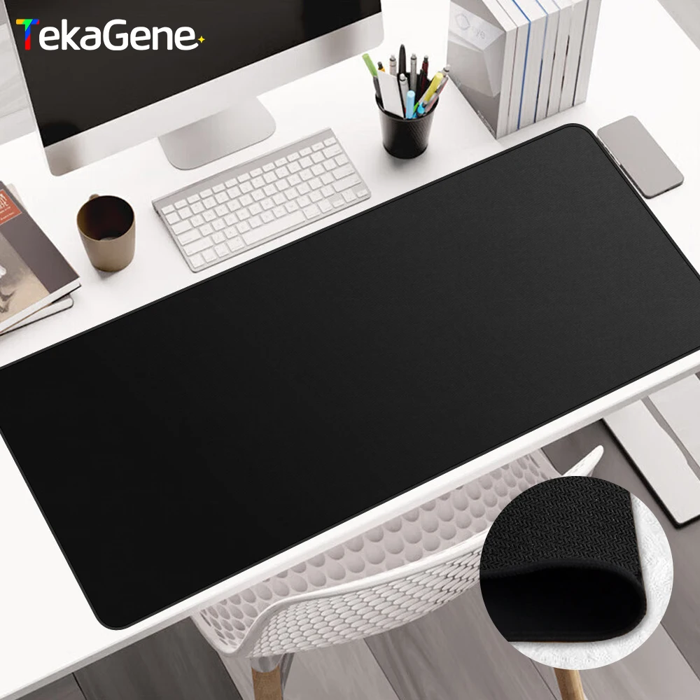 Large Mouse Pad Anti-Slip Rubber Mouse Mat Computer PC Gamer Desk Mat Stitched Edge Large Office Gaming Mousepad Accessories XXL 1