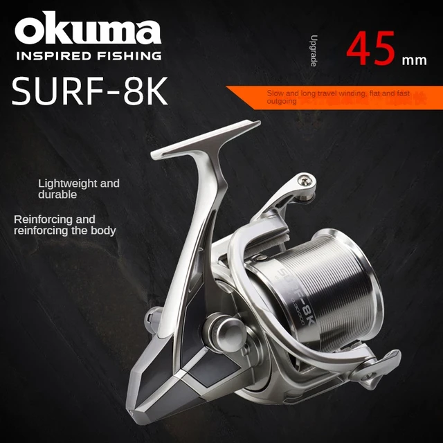 Okuma Surf-Long Cast Spinning Fishing Reel, 8K Surf - AliExpress