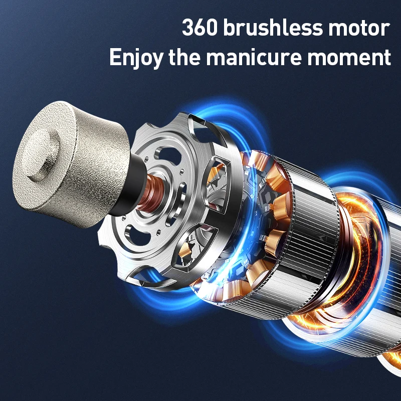 Stainless Steel Pet Dog Nail Grinder Head For Cyclone Rechargeable Electric Cat Pet Nail Clipper