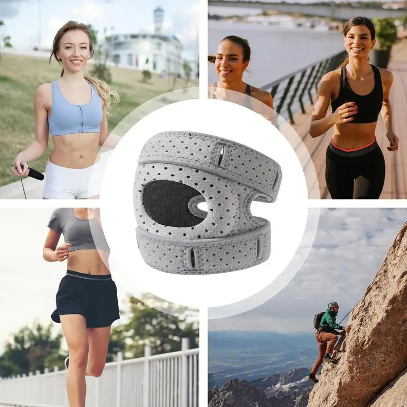 2025 Professional Sports Knee Brace Patella Strap Wide Usage For Activities Knee Brace Anti-collision Sponge Adjustable Buckle