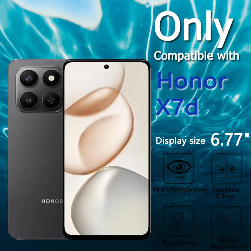 Premium Tempered Glass Screen Protector - High Aluminum, Anti-Scratch, Case Friendly, 9H Hardness