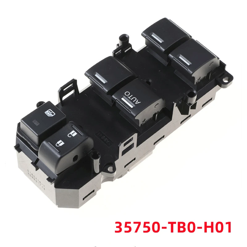 

Power Window Switch Left Driver Side Window Control Switch For Honda 2008-2012 Accord 35750-TB0-H01
