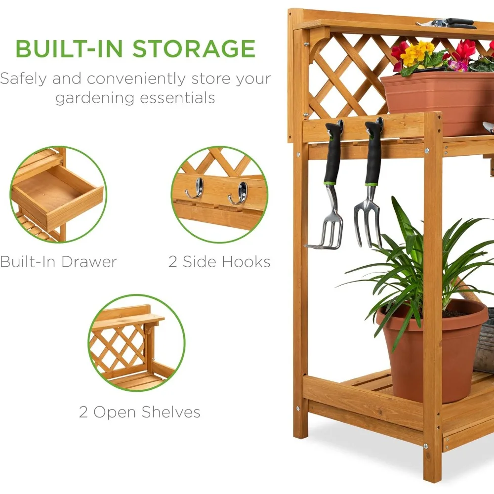 Outdoor Potting Bench 3