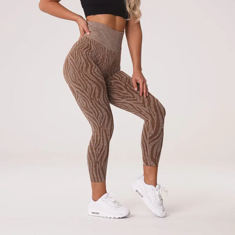 Patterned Gym Leggings YOU Seamless