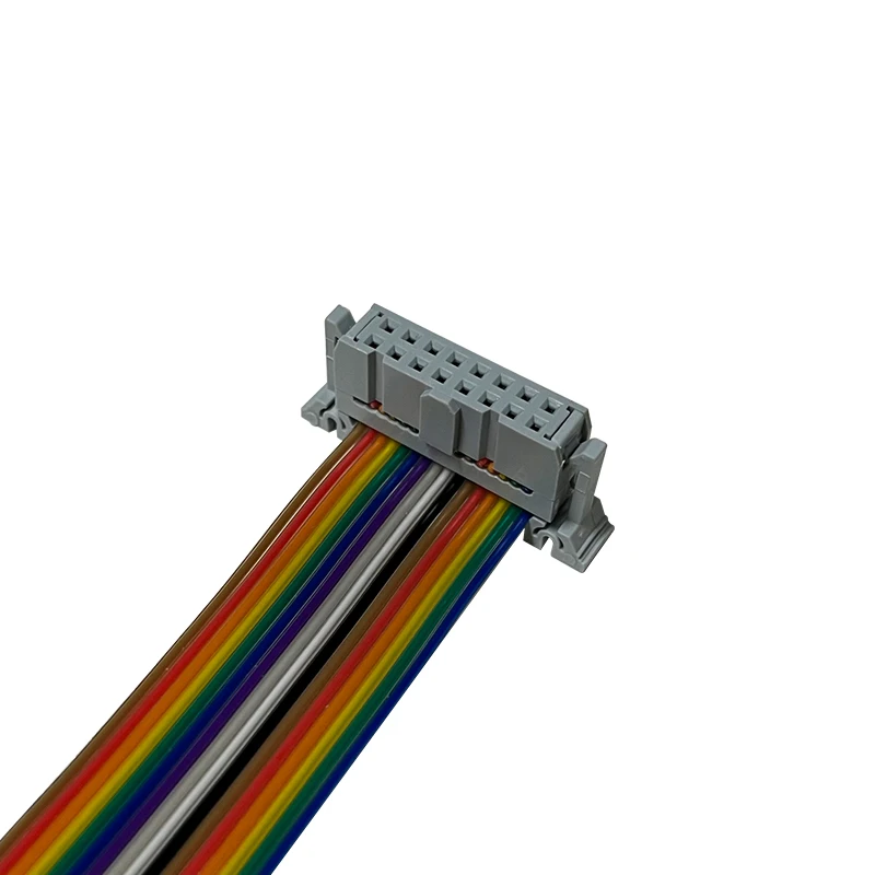 Flat Ribbon Data Cables LED Display 16 pin flat cable 16P 10PCS 2.54MM pitch pure copper flat ribbon led module receiver cable signal