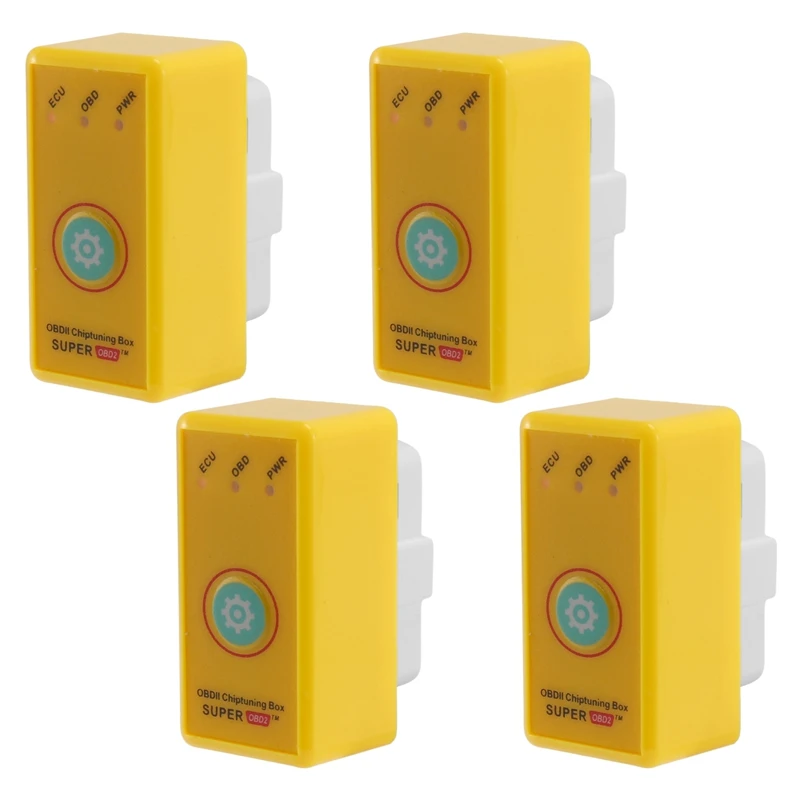 4X Super Obd2 Car Chip Tuning Box Plug And Drive Superobd2 Più Potenza/Più Coppia Come Tuning Chip Nitro Obd2