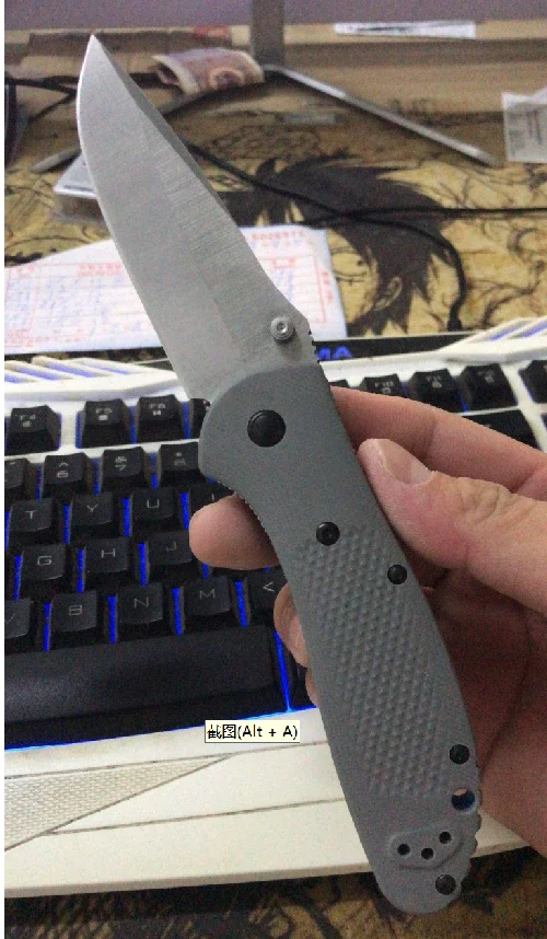 BM550 551 555 556 Griptilian Folding Knife Outdoor Camping Hunting Pocket Tactical Self-defense EDC Tool KNIVES 3