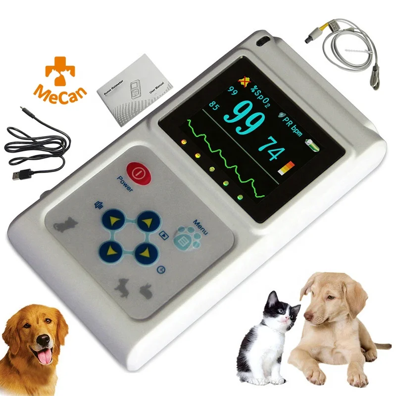 

Veterinary Medical Instrument Digital Handheld Pulse Oximeter Animal Vet Portable Pet Pulse Oximeter