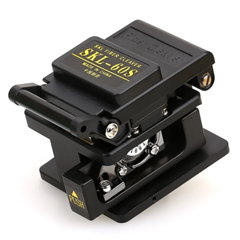 

SKL-60S Fiber Cleaver Cable Cutter 3-In-1 Fixture of Bare Optical Fiber for Leather Optical Cable Tail Jump
