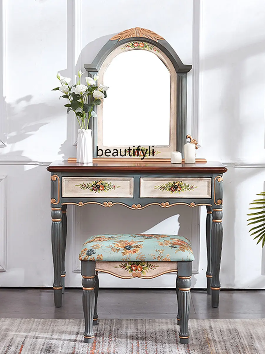 Distressed dressing table deals