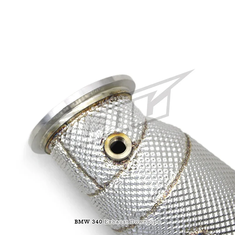 Head Section High flow Pipes branch downpipe Exhaust Pipe with catalyst For BMW TH3 340/340i B58 3.0T
