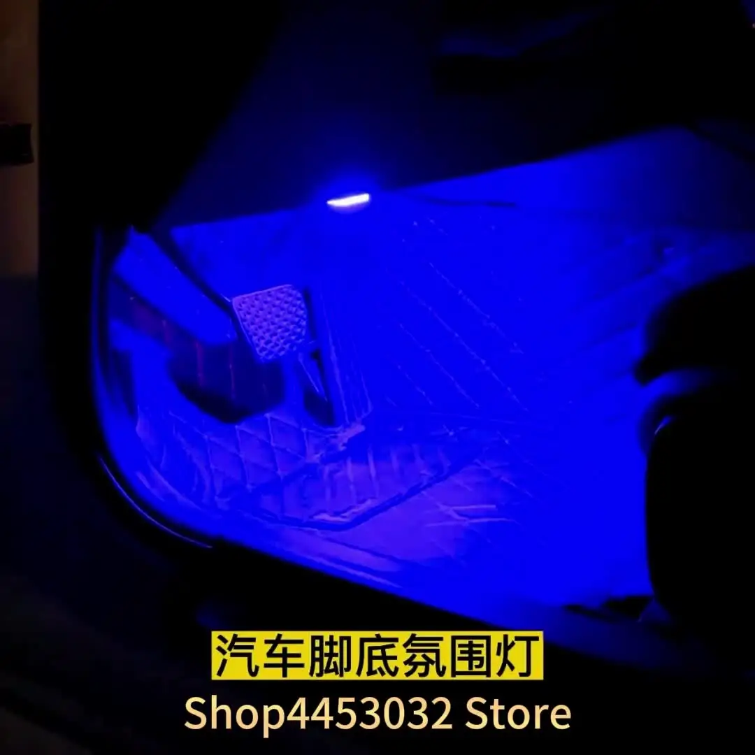2 stuks LED voetruimteverlichting kofferbak interieur deurlamp voor P/eugeot 1007 206 207 306 307 308 3008 406 407 5008 607 806 807