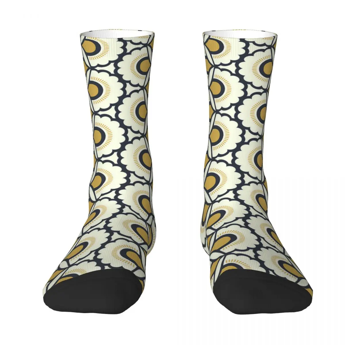 

Seamless Retro Pattern With Floral Elements Adult Socks,Unisex socks,men Socks women Socks