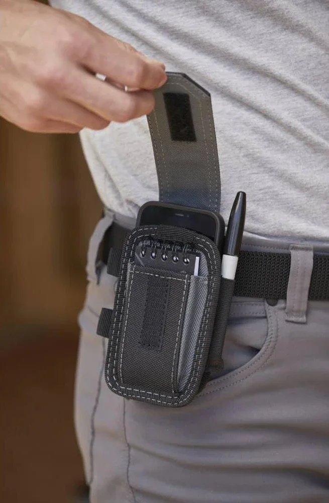 TOUGHBUILT 퀵 행거가 없는 스마트폰 가방 두꺼운 내마모성 펜 허리 가방 다기능 도구 키트 TB-33C