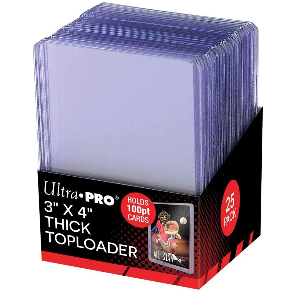 3X4 Top Loader Card Holder For Baseball Football Basketball Hockey Golf Top Loads Sportcards Card Collecting Supplies
