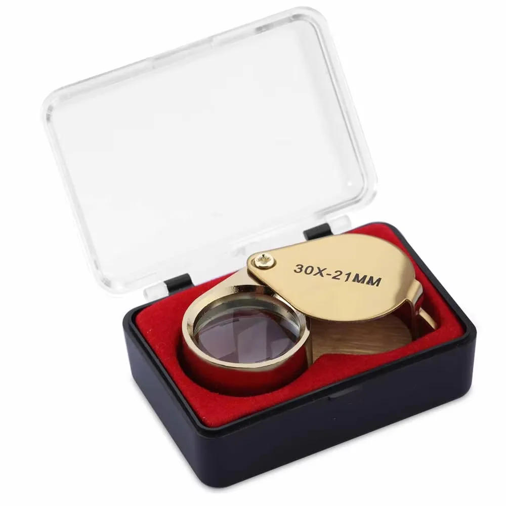 Compact Jewelry Loupe with Adjustable Magnification