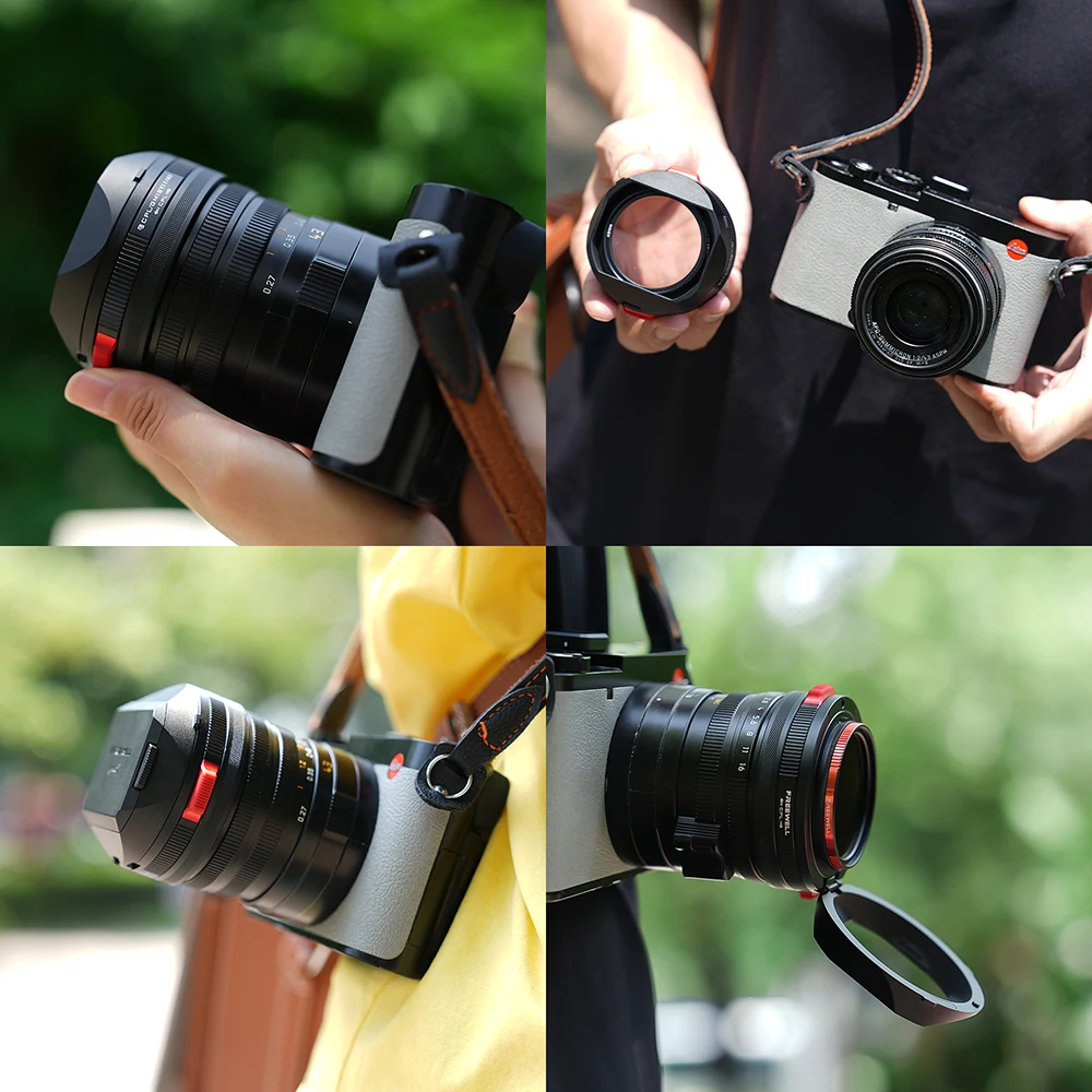 Lens Hood Featuring CPL & Black Mist Filters Flipable Design and NFC Cap Compati