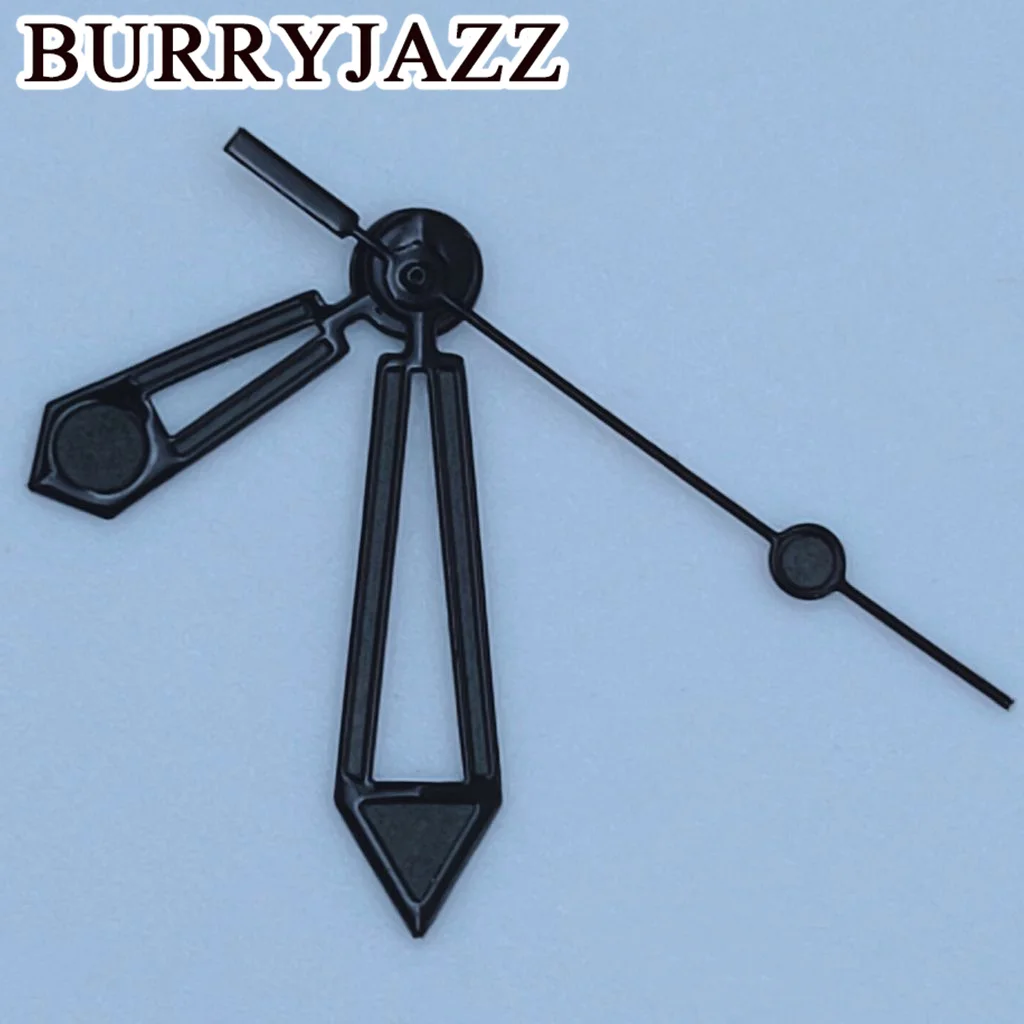 NH35 NH36 NH38 7S26 7S36 4R35 4R36 Watch Hands Silver Black Gun Hands Green Luminous BURRYJAZZ