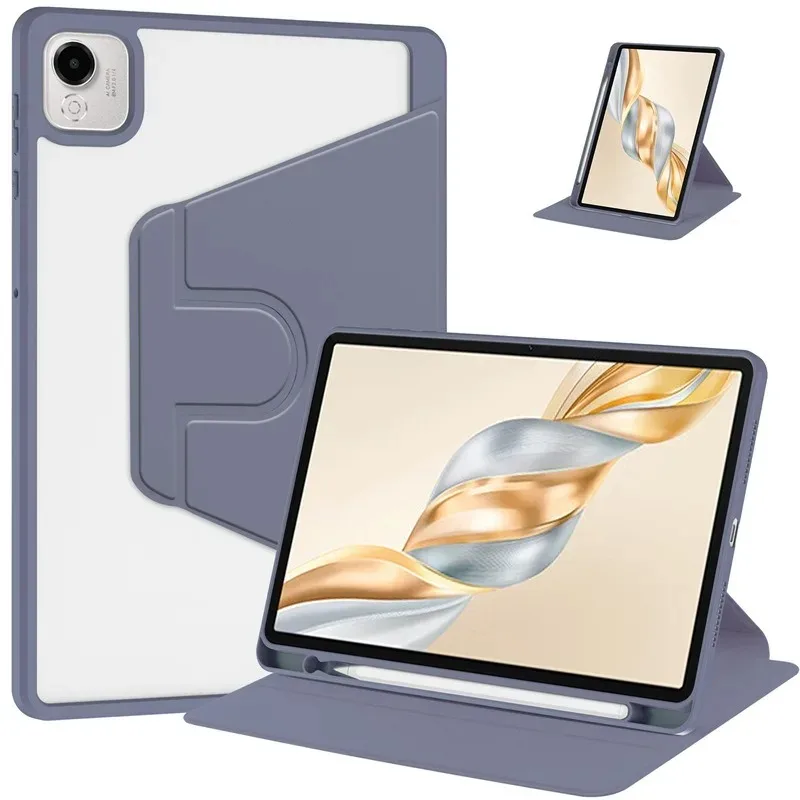 Enhanced Product Title:  
360 Rotating Acrylic Tablet Case with Pencil Slot