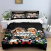Fashion Classic Exciting Game G-GTA Print Bedding Sets Bed Supplies Set Duvet Cover Bed Comforter Set Bedding Set Luxury Gift 4