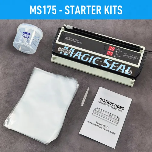 MAGIC SEAL MS175 전기 진공 식품 봉인기 습식 진공 봉인기 전문 가정용 식품 진공 봉인 포장기 3