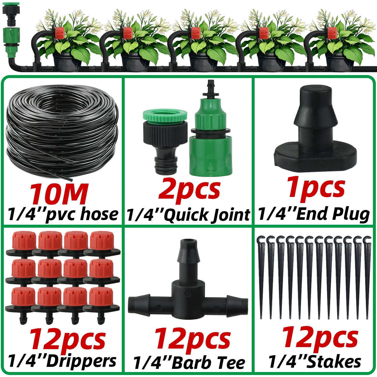 10Meter-12Dripper